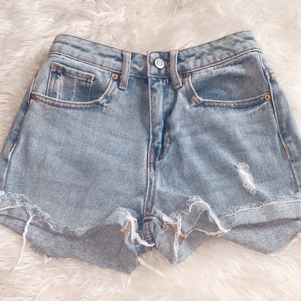 Pacsun High Waisted Mom Shorts - Picture 3 of 5